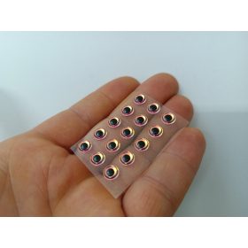 Extrém - Neon Pink - 6mm Ø (15db/levél)