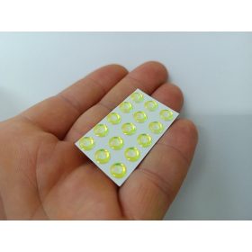 Extrém - Neon Zöld - 6mm Ø (15db/levél)