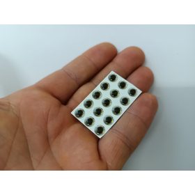 Hüllő - Arany Ezüst - 6mm Ø (15db/levél)