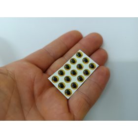 Hüllő - Arany - 6mm Ø (15db/levél)