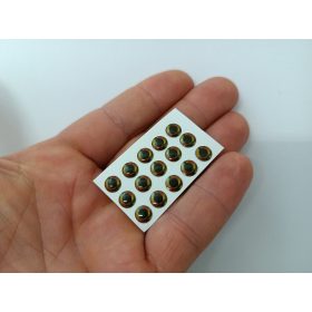 Natural - Terep barna - 6mm Ø (15db/levél)