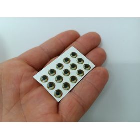 Natural - Terep zöld - 6mm Ø (15db/levél)