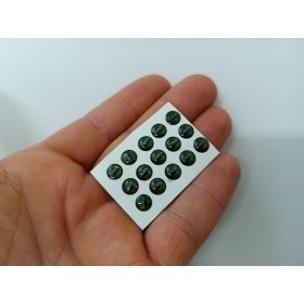 Piton -S ötét Zöld - 6mm Ø (15db/levél)