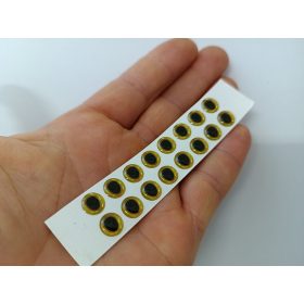 Hüllő - Arany - 8mm Ø (15db/levél)