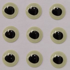 Hüllő - Sötétben világító - 5mm Ø (15db/levél)