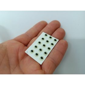 Hüllő - Sötétben világító - 5mm Ø (15db/levél)