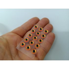 Extrém - Fluo Narancssárga - 7mm Ø (15db/levél)