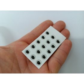 Hüllő - Fehér - 7mm Ø (15db/levél)