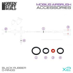 Gaahleri Black O-Rings