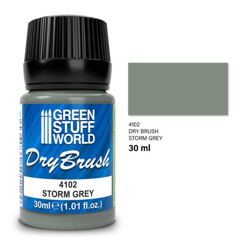 Green Stuff World Dry Brush - Storm grey