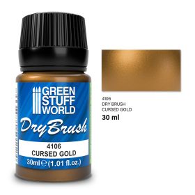 Green Stuff World Dry Brush - Cursed gold