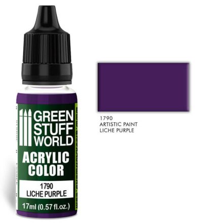 Green Stuff World acrylic color - Liche purple