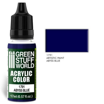 Green Stuff World acrylic color-abyss blue