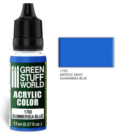 Green Stuff World acrylic color - Summersea blue