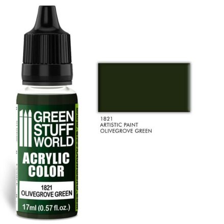 Green Stuff World acrylic color-olivegrove green