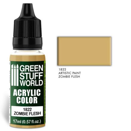 Green Stuff World acrylic color-zombie flesh