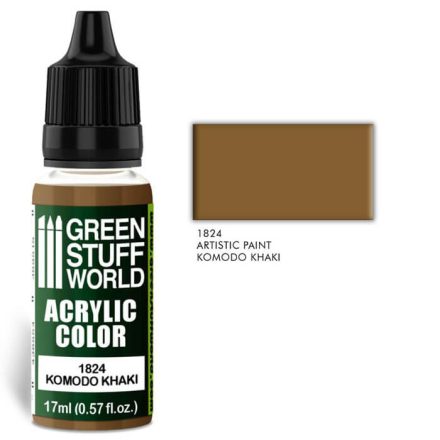 Green Stuff World acrylic color-komodo khaki