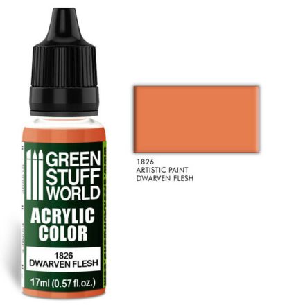 Green Stuff World acrylic color - Dwarven flesh