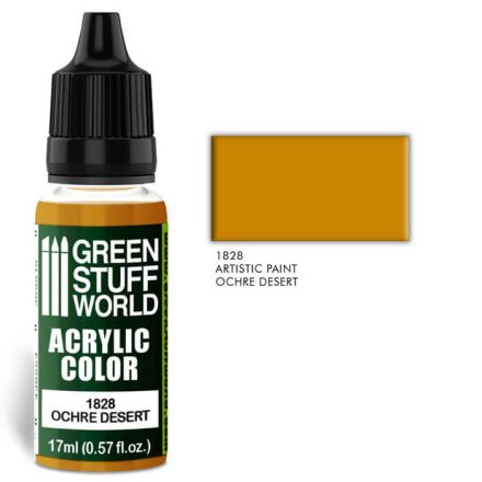 Green Stuff World acrylic color - Ochre desert