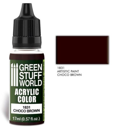 Green Stuff World acrylic color-choco brown