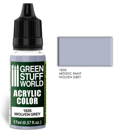 Green Stuff World acrylic color-wolven grey
