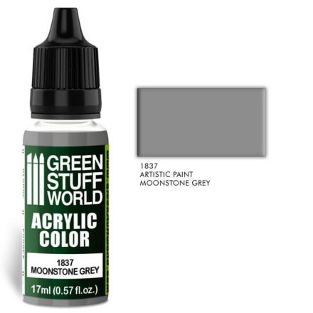 Green Stuff World acrylic color - Moonstone grey