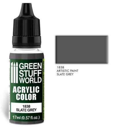 Green Stuff World acrylic color-slate grey