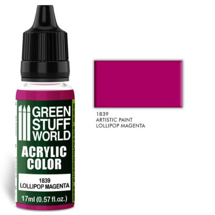 Green Stuff World acrylic color-lollipop magenta