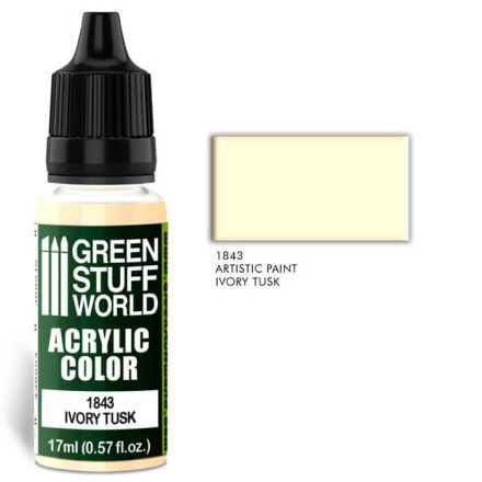 Green Stuff World acrylic color - Ivory tusk