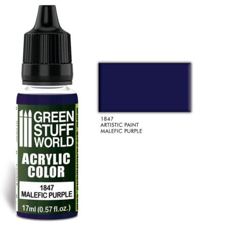 Green Stuff World acrylic color-malefic purple