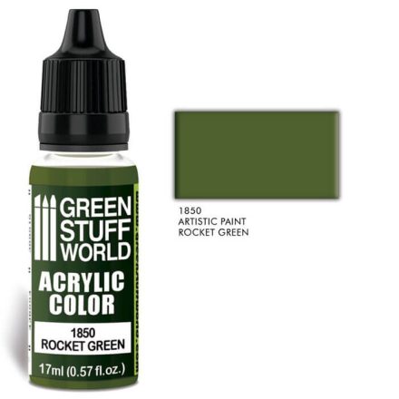 Green Stuff World acrylic color - Rocket green