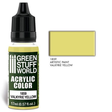 Green Stuff World acrylic color - Valkyrie yellow