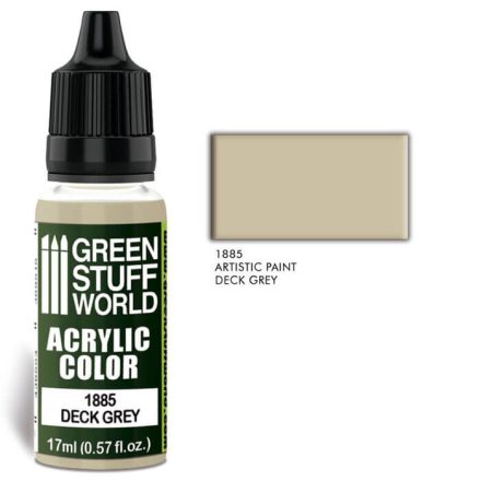 Green Stuff World acrylic color-deck grey