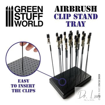 Green Stuff World Airbrush csipesz tartó