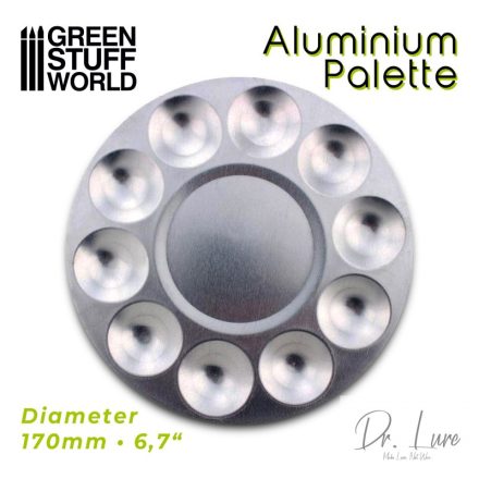 Green Stuff World Alumínium paletta 10-es