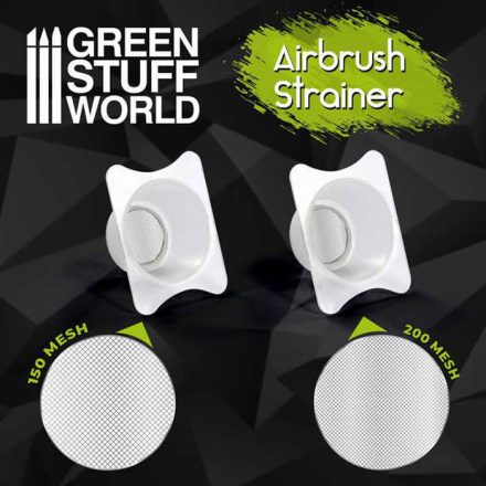 Green Stuff World Airbrush Strainer - 2 db