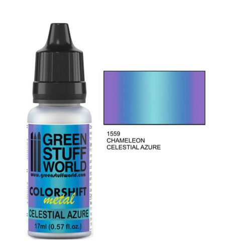 Green Stuff World chameleon - Celestial azure