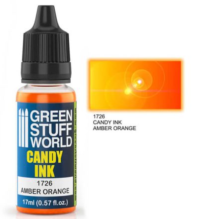 Green Stuff World candy ink-amber orange