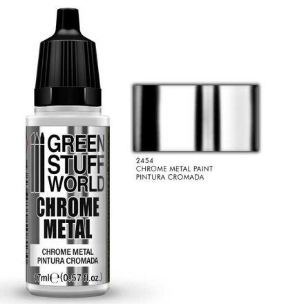 Green Stuff World - Chrome metal festék