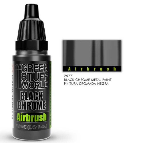 Green Stuff World - Chrome Paint - BLACK