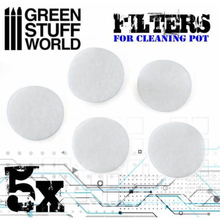 Green Stuff World Cleaning pot filters - 5 db