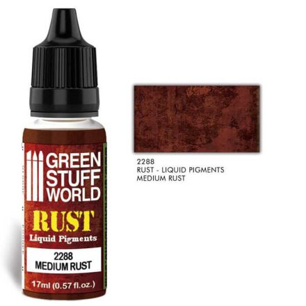 Green Stuff World RUST Liquid Pigments - Orange rust