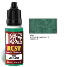 Green Stuff World RUST Liquid Pigments - Verdigris