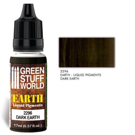 Green Stuff World EARTH Liquid Pigments - Dark Earth