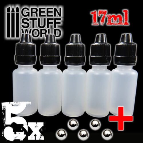 Green Stuff World empty paint pots - 5db
