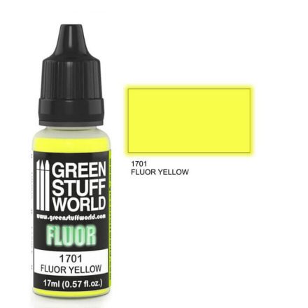 Green Stuff World fluor paint-yellow