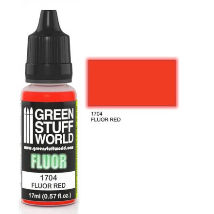 Green Stuff World fluor paint-red
