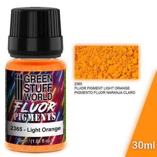 GREEN STUFF WORLD FLUOR PIGMENTS - LIGHT ORANGE