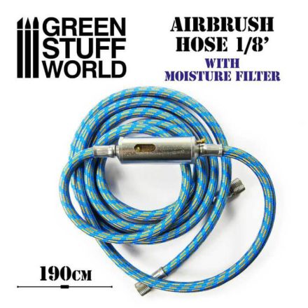 Green Stuff World Airbrush levegőcső nedvességszűrővel