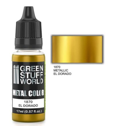 Green Stuff World metal color - El dorado gold